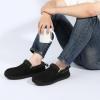 imageZizor Mens Zermatt Plush Suede House Slippers Memory FoamBlack
