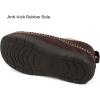 imageZigzagger Mens MoCozy Moccasin Ankle Toasty House Shoes Slippers Indoor OutdoorCoffee