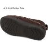 imageZigzagger Mens MoCozy Moccasin Ankle Toasty House Shoes Slippers Indoor OutdoorPumpkin