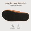 imageZigzagger Mens Mocozy Scuff House Slippers IndoorTan