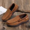 imageZigzagger Set of 2 Pairs of Mens Moccasin Slippers Size9CamelampampTan