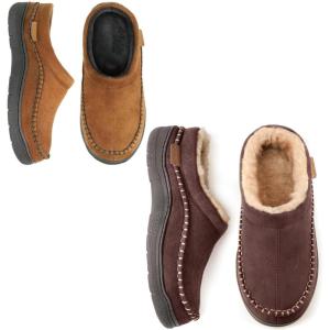 imageZigzagger For Winter ampamp Spring Set of 2 Pairs Size 1314Mens Slip On Moccasin Slippers IndoorOutdoor Warm Fuzzy Comfy House Shoes Fluffy Wide Loafer SlippersCoffeeampampCold Tawny