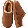 imageZigzagger Two Styles for Men Set of 2 Pairs Size 910ampamp10Mens Slip On Moccasin Slippers IndoorOutdoor Warm Fuzzy Comfy House Shoes Fluffy Wide Loafer SlippersCoffeeampampChesnut Tan