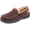 imageZigzagger Set of 2 Pairs of Mens Moccasin Slippers Size13 WindsorampampCoffee
