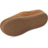 image:imageZigzagger Womens Slip On Moccasin Slippers Microsuede IndoorOutdoor Comfy House Shoes with Memory Foam Cozy Loafer Clog Slippers Tan Size 10