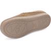 image:imageZigzagger Womens Slip On Moccasin Slippers Microsuede IndoorOutdoor Comfy House Shoes with Memory Foam Cozy Loafer Clog SlippersOat Straw