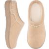 image:imageZigzagger Womens Slip On Moccasin Slippers Microsuede IndoorOutdoor Comfy House Shoes with Memory Foam Cozy Loafer Clog SlippersDesert Dune