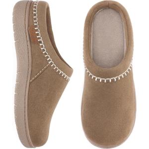 image:imageZigzagger Womens Slip On Moccasin Slippers Microsuede IndoorOutdoor Comfy House Shoes with Memory Foam Cozy Loafer Clog SlippersOat Straw