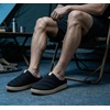 image:imageMens Indoor Outdoor Slip On Campmate Slippers Memory Foam  Slidein House Shoes Cool Summer Puffer Camping Clog Machine Washable Rubber Sole Velvet Lining Easy Care Comfort for Men GiftsAsh Black