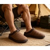 image:imageMens Indoor Outdoor Slip On Campmate Slippers Memory Foam  Slidein House Shoes Cool Summer Puffer Camping Clog Machine Washable Rubber Sole Velvet Lining Easy Care Comfort for Men GiftsMocha Brown