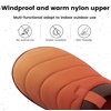 image:imageMens Indoor Outdoor Slip On Campmate Slippers Memory Foam  Slidein House Shoes Cool Summer Puffer Camping Clog Machine Washable Rubber Sole Velvet Lining Easy Care Comfort for Men GiftsCampfire Ember Ombr