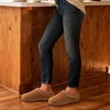 image:imageZigzagger Womens Slip On Moccasin Slippers Microsuede IndoorOutdoor Comfy House Shoes with Memory Foam Cozy Loafer Clog SlippersRawhide Sand