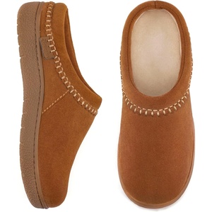 image:imageZigzagger Womens Slip On Moccasin Slippers Microsuede IndoorOutdoor Comfy House Shoes with Memory Foam Cozy Loafer Clog SlippersSaddle Tan