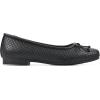 imageCLIFFS BY WHITE MOUNTAIN Womens Bessy Quilted Ballet FlatBlackSmooth