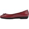 imageCLIFFS BY WHITE MOUNTAIN Womens Careen Cushioned Ballet FlatRedSmooth