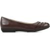 imageCLIFFS BY WHITE MOUNTAIN Womens Clara Ballet FlatBrownSmooth