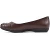 imageCLIFFS BY WHITE MOUNTAIN Womens Clara Ballet FlatBrownSmooth