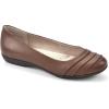 imageCLIFFS BY WHITE MOUNTAIN Womens Clara Ballet FlatCognacBurnishedSmooth