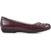 imageCLIFFS BY WHITE MOUNTAIN Womens Clara Ballet FlatCordovanSmooth