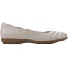 imageCLIFFS BY WHITE MOUNTAIN Womens Clara Ballet FlatLt TaupeSmooth