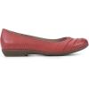 imageCLIFFS BY WHITE MOUNTAIN Womens Clara Ballet FlatRed Lizard