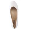 imageCLIFFS BY WHITE MOUNTAIN Womens Clara Ballet FlatWhiteBurnishedSmooth