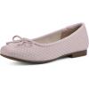 imageCLIFFS BY WHITE MOUNTAIN Womens Bessy Quilted Ballet FlatPale PinkSmooth