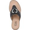 imageCLIFFS BY WHITE MOUNTAIN Womens Benedict Mini Wedge SandalBlackWoven