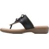 imageCLIFFS BY WHITE MOUNTAIN Womens Benedict Mini Wedge SandalBlackWoven