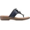 imageCLIFFS BY WHITE MOUNTAIN Womens Benedict Mini Wedge SandalNavyWoven