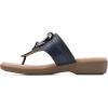 imageCLIFFS BY WHITE MOUNTAIN Womens Benedict Mini Wedge SandalNavyWoven