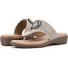 imageCLIFFS BY WHITE MOUNTAIN Womens Benedict Mini Wedge SandalTaupeWoven