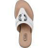 imageCLIFFS BY WHITE MOUNTAIN Womens Benedict Mini Wedge SandalWhiteWoven