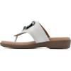 imageCLIFFS BY WHITE MOUNTAIN Womens Benedict Mini Wedge SandalWhiteWoven