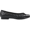 imageCLIFFS BY WHITE MOUNTAIN Womens Besima Cushioned Quilted Ballet FlatBlackMultiSmooth