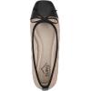 imageCLIFFS BY WHITE MOUNTAIN Womens Besima Cushioned Quilted Ballet FlatTaupeMultiSmooth