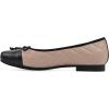 imageCLIFFS BY WHITE MOUNTAIN Womens Besima Cushioned Quilted Ballet FlatTaupeMultiSmooth