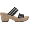 imageCLIFFS BY WHITE MOUNTAIN Womens Bia Heeled SandalBlackMesh