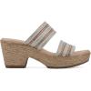imageCLIFFS BY WHITE MOUNTAIN Womens Bia Heeled SandalNaturalTanMesh