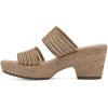 imageCLIFFS BY WHITE MOUNTAIN Womens Bia Heeled SandalTanMesh