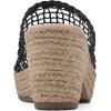 imageCLIFFS BY WHITE MOUNTAIN Womens Biankka Platform Woven Slide SandalBlackWoven