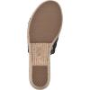 imageCLIFFS BY WHITE MOUNTAIN Womens Biankka Platform Woven Slide SandalBlackWovenPu