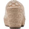 imageCLIFFS BY WHITE MOUNTAIN Womens Biankka Platform Woven Slide SandalCreamWovenPu