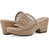 imageCLIFFS BY WHITE MOUNTAIN Womens Biankka Platform Woven Slide SandalLt TaupeWoven