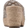 imageCLIFFS BY WHITE MOUNTAIN Womens Biankka Platform Woven Slide SandalLt TaupeWovenPu