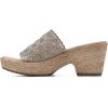 imageCLIFFS BY WHITE MOUNTAIN Womens Biankka Platform Woven Slide SandalLt TaupeWovenPu