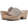 imageCLIFFS BY WHITE MOUNTAIN Womens Biankka Platform Woven Slide SandalLt TaupeWovenPu