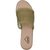 imageCLIFFS BY WHITE MOUNTAIN Womens Biankka Platform Woven Slide SandalSage GreenWoven