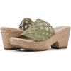 imageCLIFFS BY WHITE MOUNTAIN Womens Biankka Platform Woven Slide SandalSage GreenWovenPu