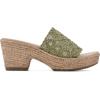 imageCLIFFS BY WHITE MOUNTAIN Womens Biankka Platform Woven Slide SandalSage GreenWovenPu